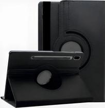 Capa Giratória Compativel Samsung Galaxy Tab S9 S9 FE 11 Polegadas Cor Preto
