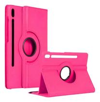 Capa Giratória Compativel Samsung Galaxy Tab S9 S9 FE 11 Polegadas (Rosa Pink)