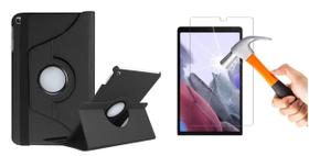 Capa Giratória executiva inclinável p/ Tablet Samsung Galaxy A7 Lite T220 T225 8.7 + Película Vidro