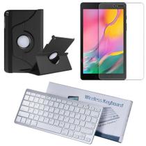 Capa Giratória Galaxy Tab A 8.0' T295/T290 + Película + Teclado - Armyshield