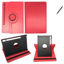 Capa Giratória Galaxy Tab S7 T870/T875 10.5 e Can Touch Vermelho