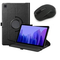 Capa Giratória + Mouse sem fio para Tablet Samsung Galaxy tab A7 T5050