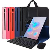Capa Giratória P/ Tablet Galaxy S7 Fe Tela 12.4 + Teclado Bluetooth