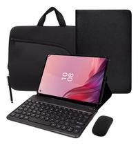 Capa Giratória P/tablet Lenovo M9 +teclado Bluetooth E Mouse