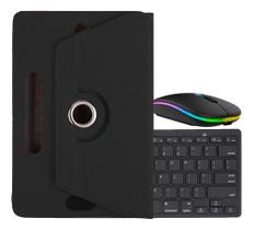 Capa Giratória Para Amazon Fire Hd10 2021 + Pv +teclado+ Ms