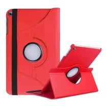 Capa Giratória Para Galaxy Tab A7 T505 T500 10.4 2020 Vermelha