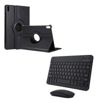 Capa Giratória Para iPad 10ª Geração + Teclado E Mouse Bt