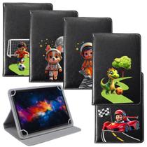 Capa Giratória Para Tablet de 7 Polegadas M7 Wifi 3G Estampa Personagens Menino