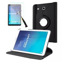 Capa Giratória Para Tablet Samsung Galaxy Tab E 9.6" SM-T560 / T561 / P560 / P561 + Película de Vidro