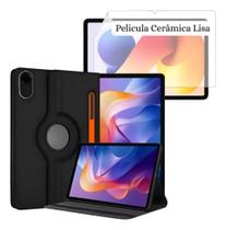 Capa Giratória Para Tablet Xiaomi Poco Pad 12.1' + Pelicula