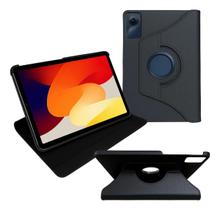Capa Giratória Para Tablet Xiaomi Redmi Pad Se 11 2023 Cor Preto Capa Giratória Para Tablet Xiaomi Redmi Pad Se 11 2023 Cor Preto