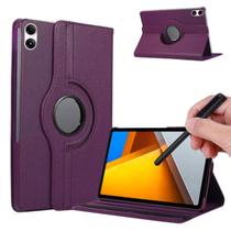Capa Giratória Para Xiaomi Poco Pad 12.1 Polegadas + Caneta