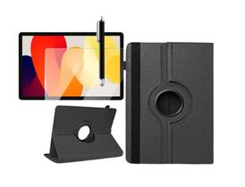 Capa Giratória + Película + Caneta Para Tablet Xiaomi Redmi Pad Se 8.7 Capa Giratória + Película + Caneta Para Tablet Xiaomi Redmi Pad Se 8.7