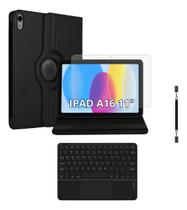 Capa Giratória+ Película+ Caneta+ Teclado iPad 11 A16 11