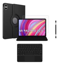 Capa Giratória+ Película+ Caneta+ Teclado Mi Pad Pro 12.1 Capa Giratória+ Película+ Caneta+ Teclado Mi Pad Pro 12.1