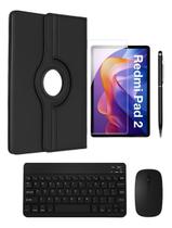 Capa Giratória+ Película+ Caneta+ Teclado Mouse Mi Pad 2 11 Capa Giratória+ Película+ Caneta+ Teclado Mouse Mi Pad 2 11