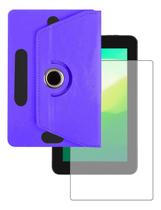 Capa Giratória + Película Compativel Para Tablet Multilaser Mirage 7p