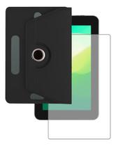 Capa Giratória + Película Compativel Para Tablet Multilaser Mirage 7p Capa Giratória + Película Compativel Para Tablet Multilaser Mirage 7p