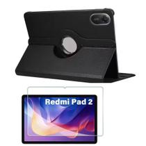 Capa Giratória + Película Para Tablet Xiaomi Redmi Pad 2 11"