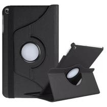 Capa Giratória Preta Para Tablet Samsung Galaxy T510/515