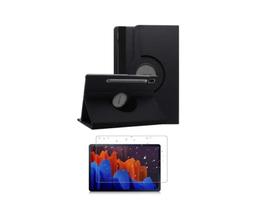 Capa Giratória Tablet SM Galaxy Tab S7 Fe 12.4 + Película de Vidro + Caneta Touch