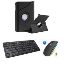 Capa Giratória + Teclado Bluetooth + Mouse Bluetooth Tablet Galaxy Tab A8 T295 Capa Giratória + Teclado Bluetooth + Mouse Bluetooth Tablet Galaxy Tab A8 T295