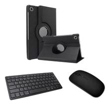 Capa Giratória + Teclado E Mouse Bluetooth Para Tab A8 10.5
