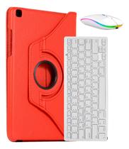 Capa Giratória + Teclado + Mouse Para Galaxy Tab A T510/t515