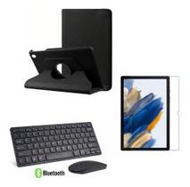 Capa Giratoria+teclado+mouse+pelic Para Galaxy A8 10.5 2021