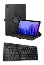 Capa Giratória + Teclado Para Galaxy Tab A7 Lite T220 P