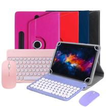 Capa Giratória + Teclado TouchPad com Caneta Touch p/ Tablet Pritom Tab 8