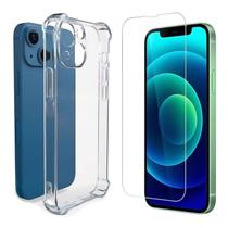 Capa + Glass Lamina para iPhone 12 Mini antidetonante à prova de choque