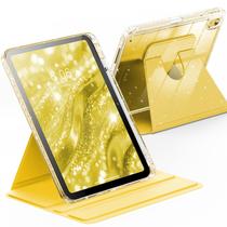 Capa Glitter INFILAND para iPad 11" A16 e 10,9" de 10ª geração amarela