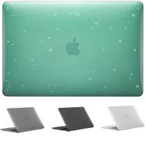 Capa Glitter Séries Compatível Com Macbook Air 13.6 pol A3113 CorVerde Claro