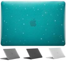 Capa Glitter Séries Compatível Com Macbook Air 13.6 pol A3113 CorVerde