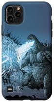 Capa Godzilla Arte em Quadrinhos Ataque do Raio de Calor para iPhone 11 Pro Max