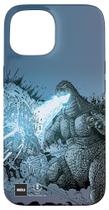 Capa Godzilla Quadrinhos Ataque do Raio de Calor para iPhone 15