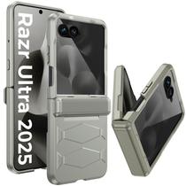 Capa GooseBox Motorola Razr Ultra 2025 com proteção de dobradiça de privacidade