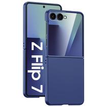 Capa GooseBox para Samsung Galaxy Z Flip 7 azul fina à prova de choque