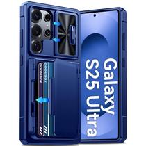 Capa GooseBox Samsung Galaxy S25 Ultra, carteira RFID de 6,9", azul Capa GooseBox Samsung Galaxy S25 Ultra, carteira RFID de 6,9", azul