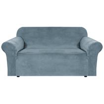 Capa H.VERSAILTEX Stretch Velvet Loveseat 2 Cushion Co