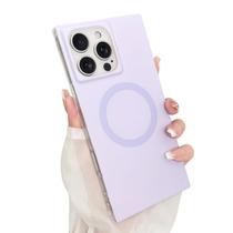 Capa Heaofei para iPhone 16 Pro Max, capa magnética lavanda