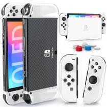 Capa HEYSTOP Switch OLED para Nintendo Switch OLED com acessórios