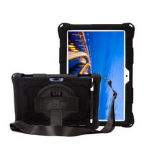 Capa HMinsen para tablet Pritom M10 de 10 polegadas com suporte preto Capa HMinsen para tablet Pritom M10 de 10 polegadas com suporte preto