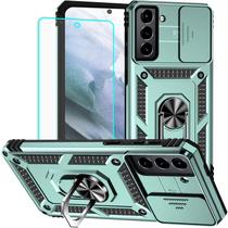 Capa HNHYGETE Galaxy S21 com protetor de tela, Military Drop Capa HNHYGETE Galaxy S21 com protetor de tela, Military Drop