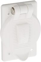 Capa Hubbell HBL74CM25WOAW Ship-to-Shore com mola branca Capa Hubbell HBL74CM25WOAW Ship-to-Shore com mola branca