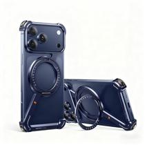 Capa HUHUCASE de titânio natural para iPhone 17 Pro Max 17,5 cm Capa HUHUCASE de titânio natural para iPhone 17 Pro Max 17,5 cm