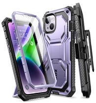 Capa i-Blason Armorbox para iPhone 14 Plus com suporte e clipe de cinto Capa i-Blason Armorbox para iPhone 14 Plus com suporte e clipe de cinto