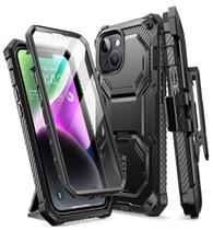 Capa i-Blason Armorbox para iPhone 14 Plus com suporte e clipe de cinto