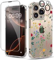 Capa Ilnehc para iPhone 16 Pro com Protetor de Tela de 6,3" Capa Ilnehc para iPhone 16 Pro com Protetor de Tela de 6,3"